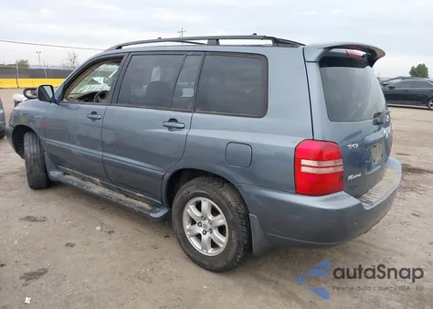 2003 Toyota Highlander Limited V6 из США, поврежденный, VIN JTEHF21A030107361